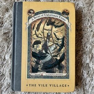 The Vile Village by Lemony Snicket Hardcover Book